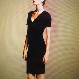 ROLAND MOURET X BANANA REPUBLIC: stretch black dre